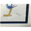 Image 3 : LTD EDITION VIRGIL ROSS CUSTOM FRAMED CARTOON SKETCH ROADRUNNER