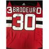 Image 1 : MARTIN BRODEUR SIGNED NEW JERSEY DEVILS ADIDAS PRO JERSEY (AUTOGRAPH AUTHENTIC COA)