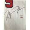 Image 2 : MICHAEL JORDAN SIGNED OFFICIAL TEAM USA BASKETBALL JERSEY (UPPER DECK COA)