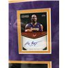 Image 2 : LARGE L.A LAKERS LEGENDS MULTI SIGNED COLLAGE SUADE MATTE 40 X 40 (PSA, BECKETT, JSA COA)