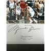 Image 2 : MICHAEL JORDAN SIGNED THE LAST SHOT 24 X 30 PRINT (UPPER DECK COA)