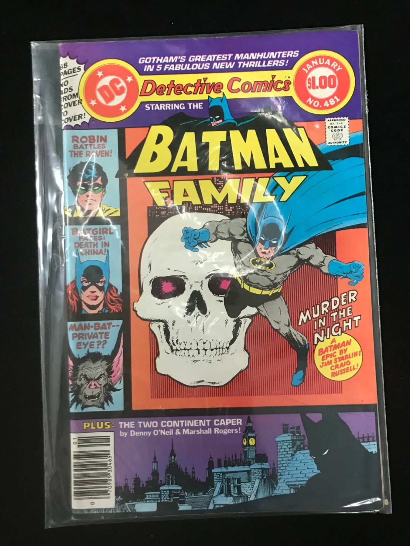 Batman 481 DC COMICS BATMAN FAMILY NO.481