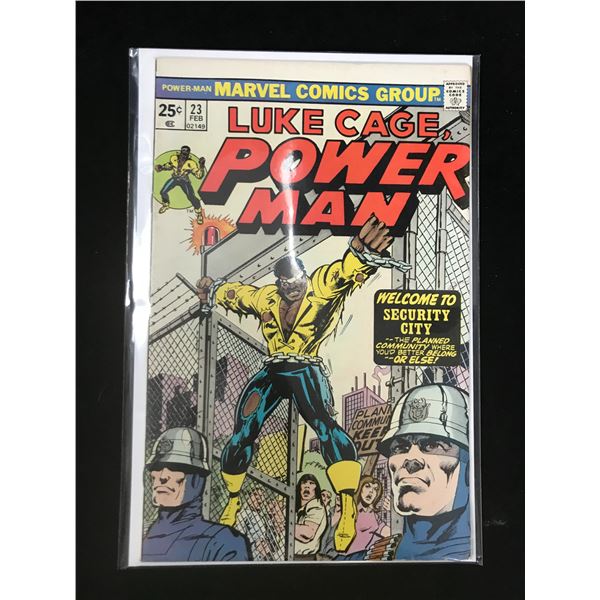 MARVEL COMICS LUKE CAGE HERO FOR HIRE NO.23