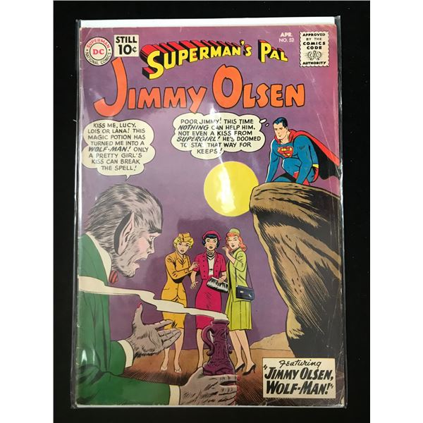 DC COMICS SUPERMANS PAL JIMMY OLSEN NO.52