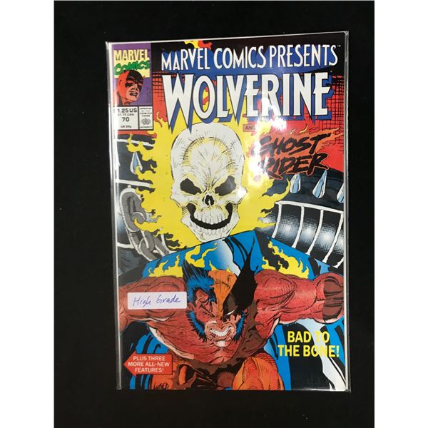 MARVEL COMICS PRESENTS WOLVERINE NO.70