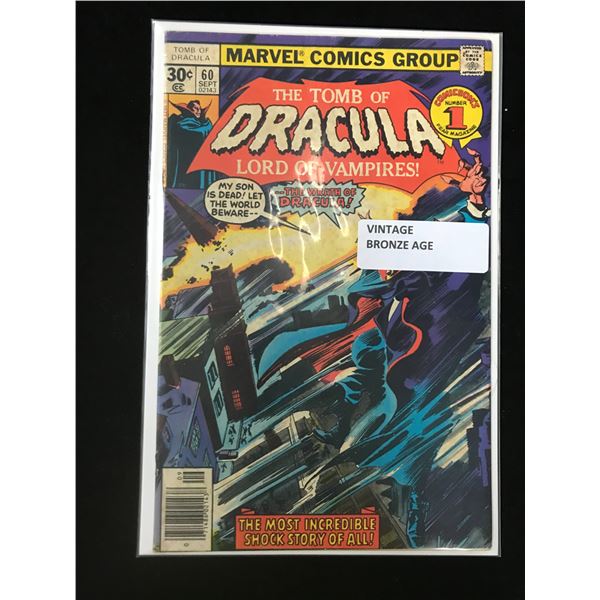 MARVEL COMICS THE TOMB OF DRACULA NO.60