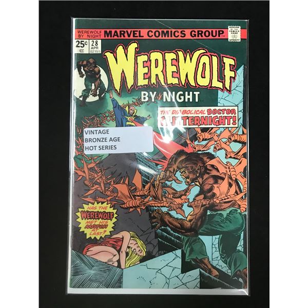 MARVEL COMICS WEREWOLF BY NIGHT NO.28