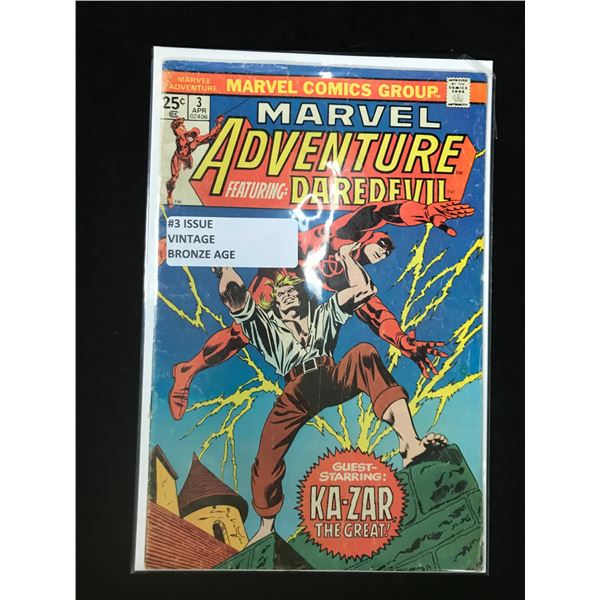 MARVEL COMICS MARVEL ADVENTURE NO.3