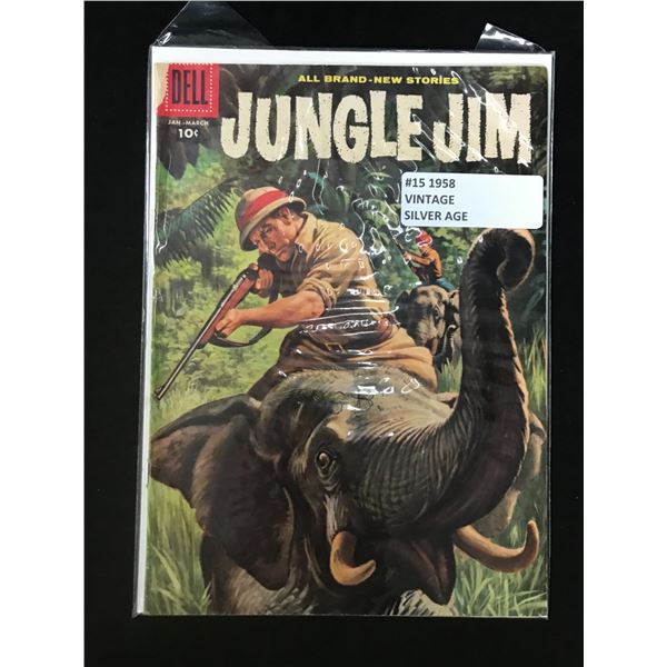 DELL COMICS JUNGLE JIM NO.15