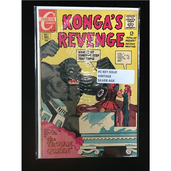 CHARLTON COMICS KONGAS REVENGE NO.1