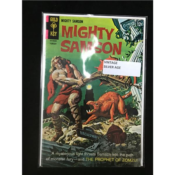 GOLD KEY COMICS MIGHTY SAMSON SILVER AGE COMICS