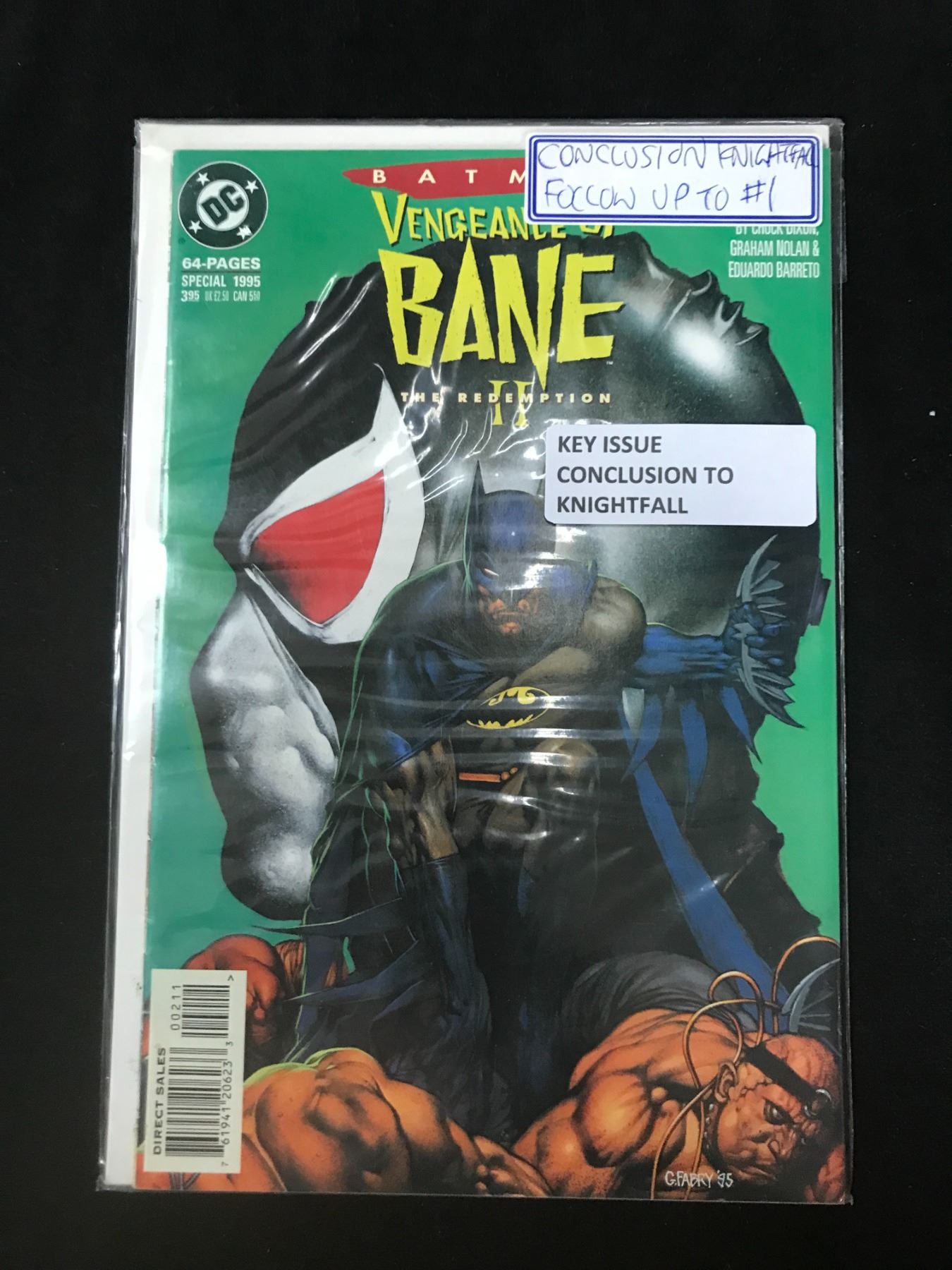 DC COMICS BATMAN VENGEANCE TO BAIN SPECIAL ISSUE