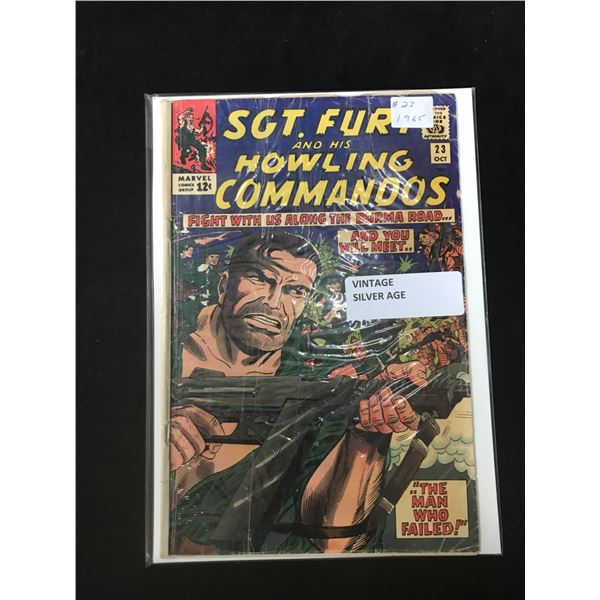 MARVEL COMICS SGT. FURY AND THE HOWLING COMMANDOS NO.23