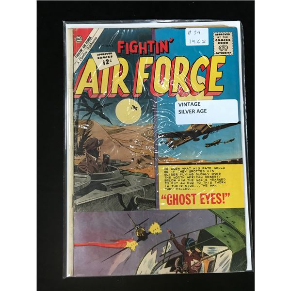 CDC COMICS FIGHTIN AIR FORCE NO.34