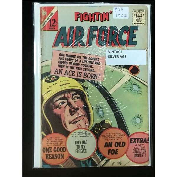 CDC COMICS FIGHTIN AIR FORCE NO.37