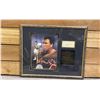 Image 1 : FRAMED PRINT OF MUHAMMAD ALI WITH AUTOGRAPH, INFO PLAQUE & COA 21/5" X 17.5"