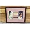 Image 1 : FRAMED PHOTOS & AUTOGRAPH OF CONNIE FRANCIS WITH COA 22" X 18" (MINOR FRAME DAMAGE)