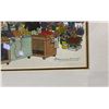 Image 2 : FRAMED PRINT BY HILARY MORRIS TITLED "ORANGE TREE PRODUCE - ROBSON STREET" 15" X 12"