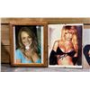 Image 2 : 4 AUTOGRAPHED FEMALE CELEBRITY PHOTOS INCLUDING; LINDSAY LOHAN, TARA REID, NATASHA HENSTRIDGE &