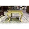 Image 2 : CLAW FOOT MARBLE TOP END TABLE 29" X 29" X 25.5"