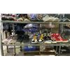 Image 1 : SHELF OF ASSORTED SHOES INCLUDING; NIKE, ADIDAS, JORDANS & MORE