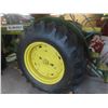 Image 14 : 1952 John Deere R Diesel Tractor with Gas Pup Start, 540 PTO, Hydraulics, 18.4 34 (Rear) Tires, 