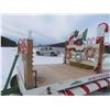 Image 3 : Christmas Themed Parade Float on (13') 4 Wheel Wagon with Tractor Hitch