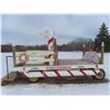 Image 8 : Christmas Themed Parade Float on (13') 4 Wheel Wagon with Tractor Hitch