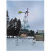 Image 1 : Windmill (Approx.25') Hooked Up to Dual Pump Pond Aerator -  New & Erected in 2022 **PURCHASER 