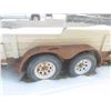 Image 8 : Load Boss Bumper Hitch 16' Tandem Flat Deck with Removable Stake Sides -Has TOD