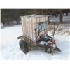 Image 1 : 2 Wheel (Approx. 200 Gal) Water Tank Trailer with Electric Pump 