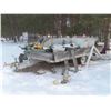 Image 1 : Aluminum Framed/Wood Deck Bumper Hitch 10' Single AxleTrailer 