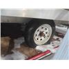 Image 5 : Aluminum Framed/Wood Deck Bumper Hitch 10' Single AxleTrailer 