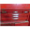 Image 9 : Metal Top Section Tool Cabinet on Homemade Wood Cabinet with Tools ; Wrenches, Sockets, 