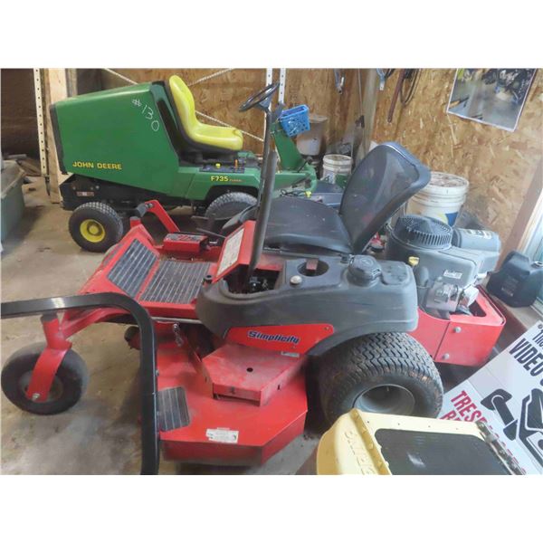 2017 Simplicity Commercial Contender Model 5901463 (724cc) 25HP Hydrostatic Mower with 