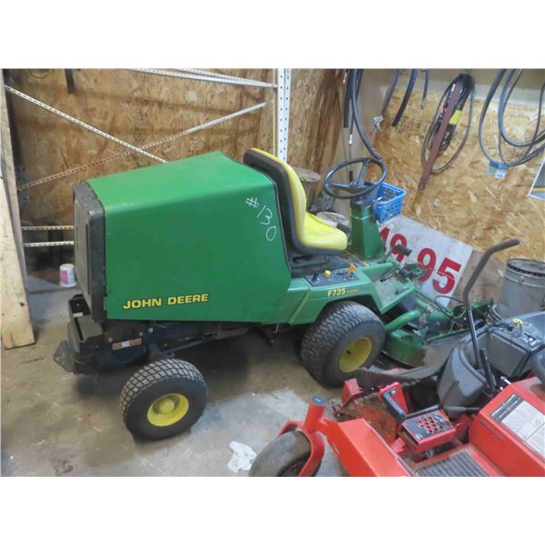 John Deere Model F735 Commercial Front Mount Hydrostatic Diesel Mower with 60'' Cut, 