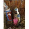 Image 3 : Nativity Scene 5 Piece Blow Mould Set