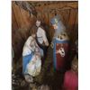 Image 4 : Nativity Scene 5 Piece Blow Mould Set