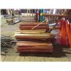 Image 1 : 4 Rolls of Wood Snow Fence , Replacement Wood Pieces 
