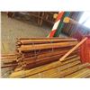 Image 2 : 4 Rolls of Wood Snow Fence , Replacement Wood Pieces 