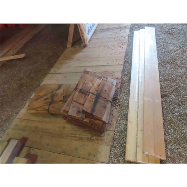 Cedar Shakes , 3 New Packages Yukon Pine 8' Lengths @ 14 Square Feet 