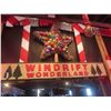 Image 1 : Wood Carved 'Windrift Wonderland' 13'' x 88''