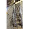 Image 1 : Early Wood Firemans Step Ladder 16' + 12' Extension