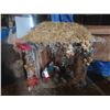 Image 1 : Wooden Manager 52'' x 52'' x 36'' with 8 Piece Nativity Scene
