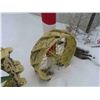 Image 4 : 4 Steel Wheels : 2 Rear Tractor Wheels 40'' Diameter Plus Lugs , 2 Front Tractor Wheels