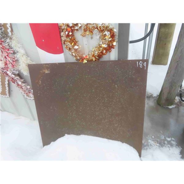 Steel Plate 3/8'' Thick x 38 1/2'' x 37''