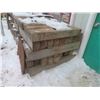 Image 2 : 75 Pieces of Wood Blocking 4'' x 7'' x 22'' 