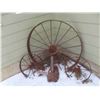 Image 1 : 3 Steel Wheels 48'' , 24'' , 20'' Diameters