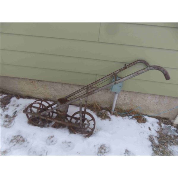 Antique Walk Behind Seeder