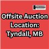 Image 1 : PICKUP FOR ITEMS IN THIS AUCTION WILL BE OFFSITE IN TYNDALL, MB.